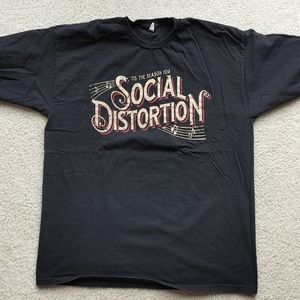 Social Distortion concert t-shirt